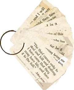 Spiritual Growth (iGro) Scripture Memory Key Tag Set