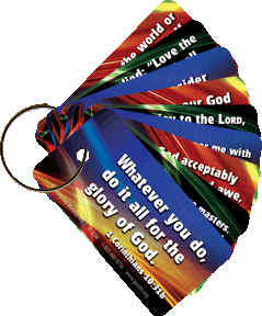 Worship (Totally Consumed!) Scripture Memory Key Tag Set